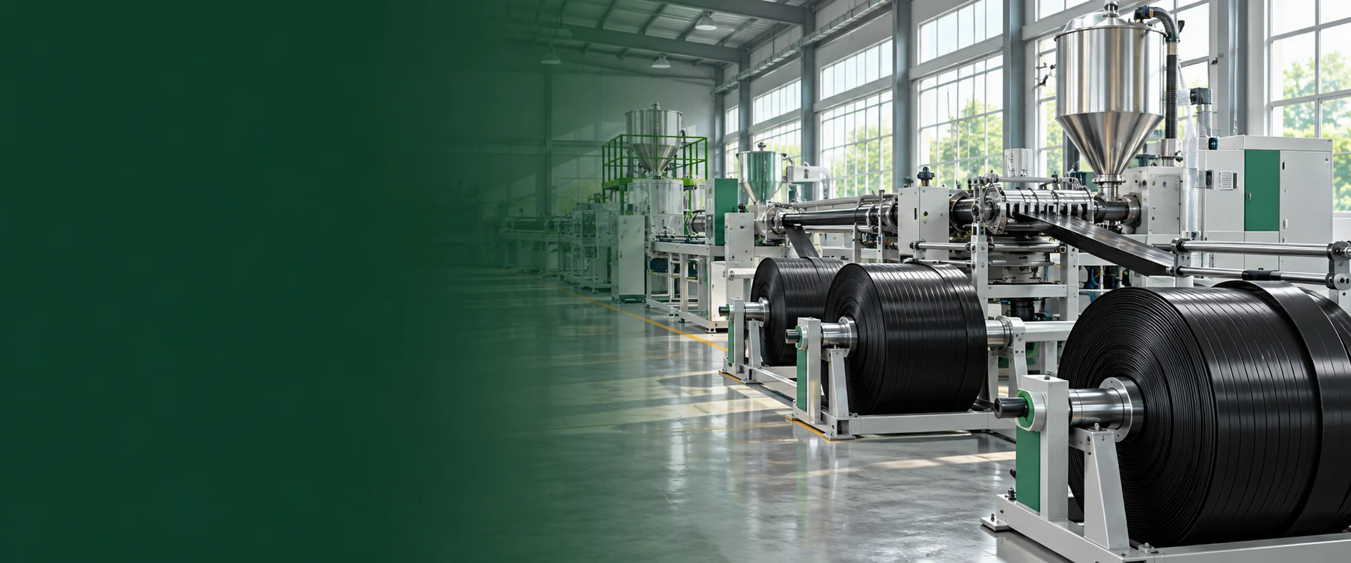 Conceptual drip tape manufacturing workshop