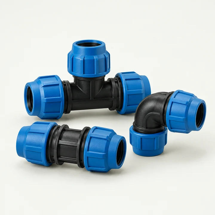 Illustrative irrigation fittings