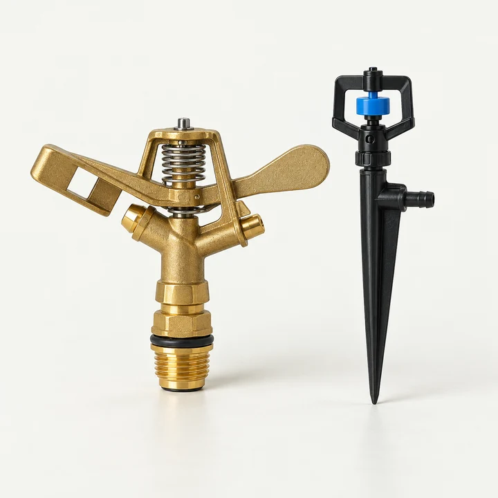 Illustrative sprinklers and spray heads